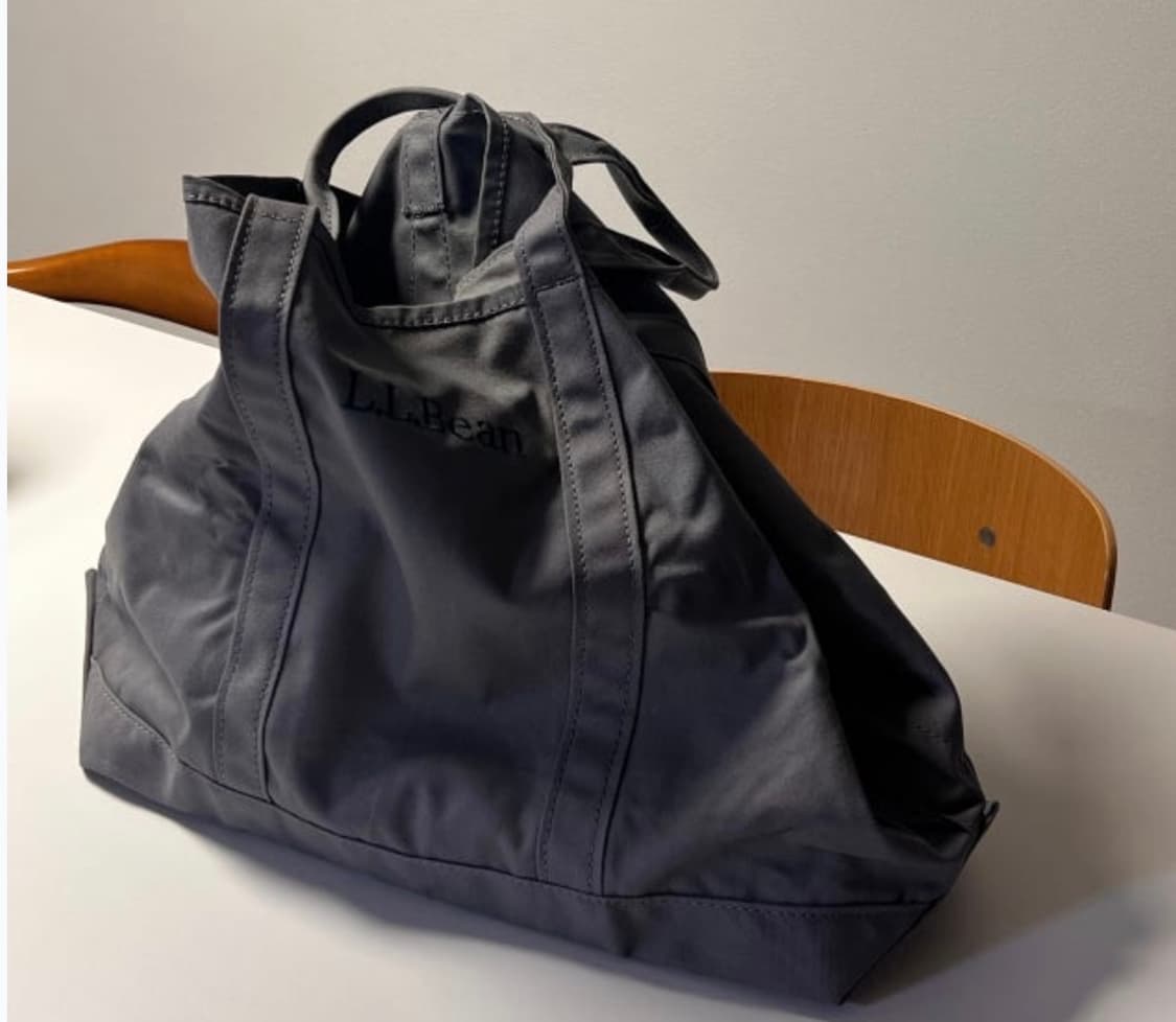 엘엘빈 그로서리 토트백 그레이 상품이미지2