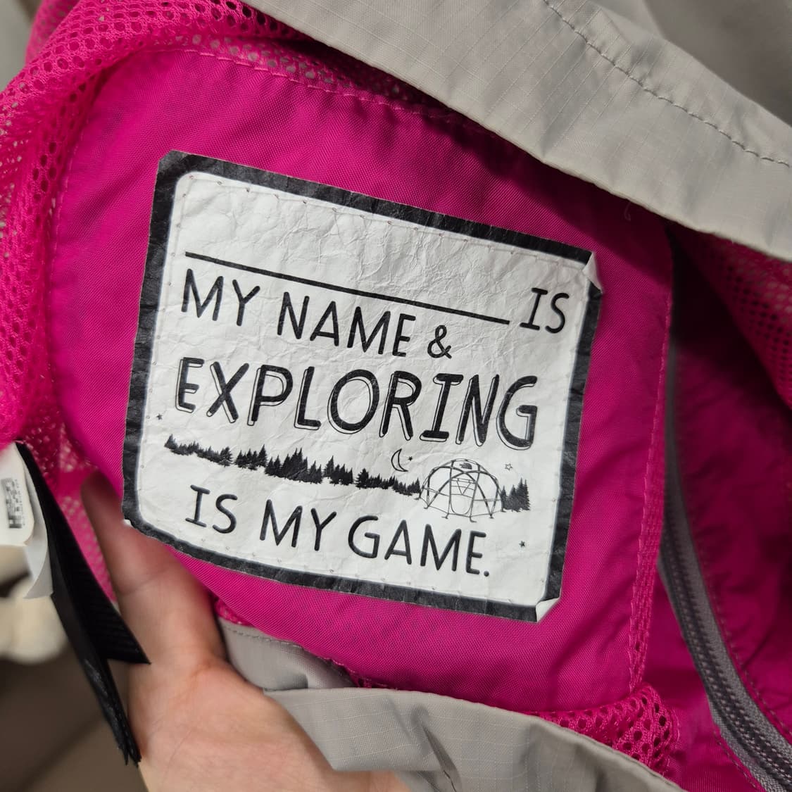 노스페이스 아동용 바람막이 자켓 M (10/12) 상품이미지5