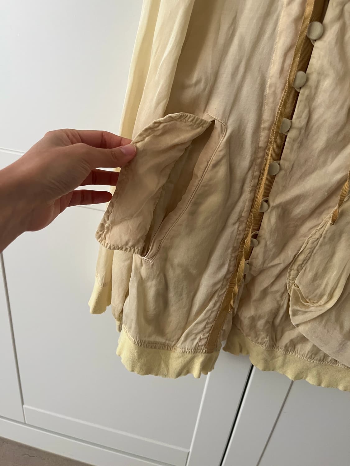 Kamishima Chinami Yellow silk jk 상품이미지6