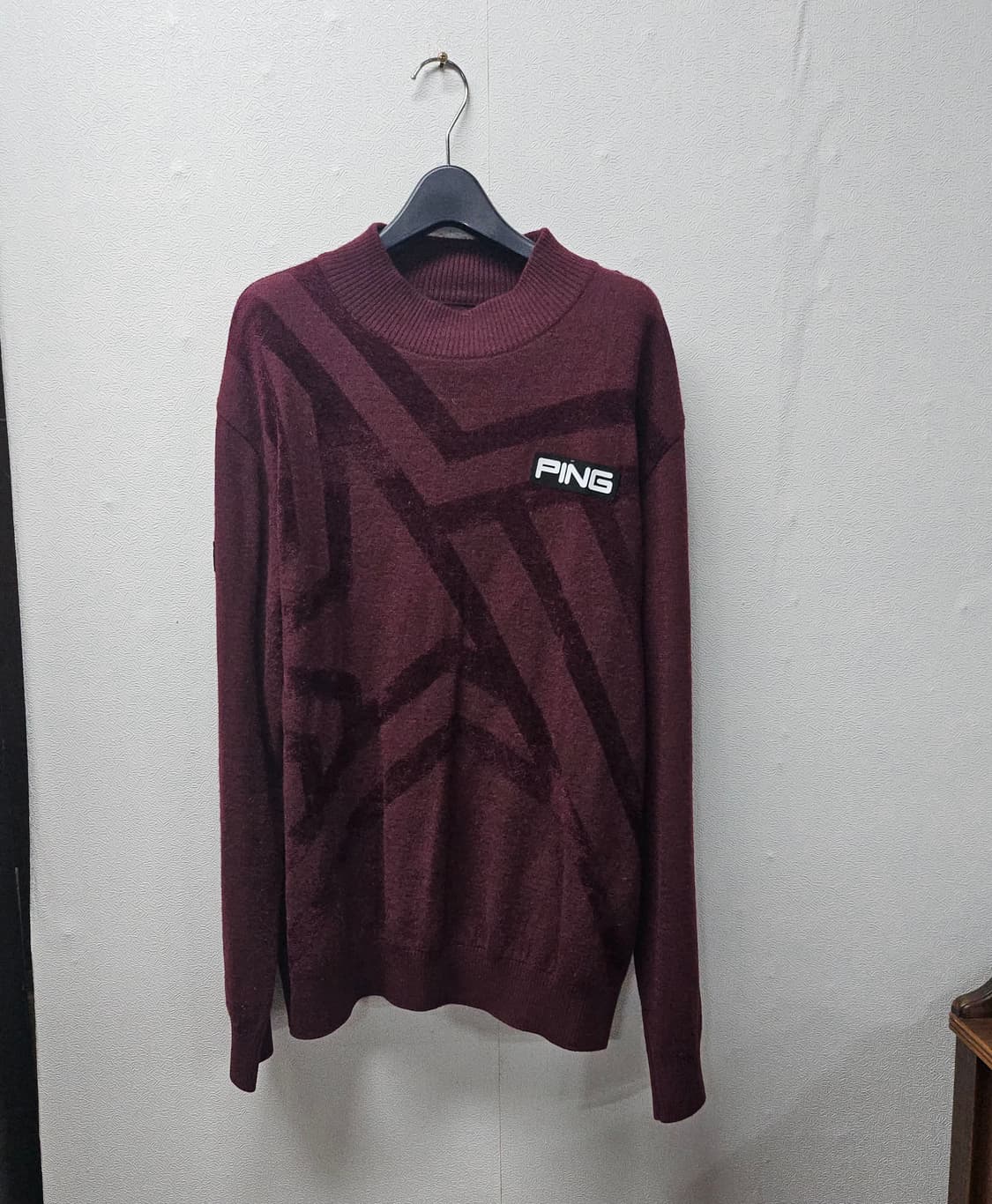 핑 골프웨어 남성 니트 105 상품이미지2