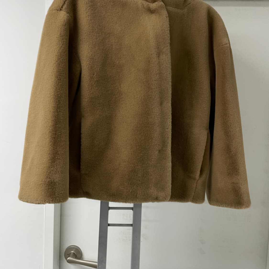 베네통 후드 퍼 자켓 S(W) 상품이미지3