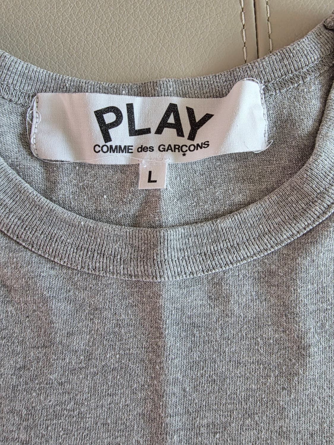 꼼데가르송 반팔 L 상품이미지2