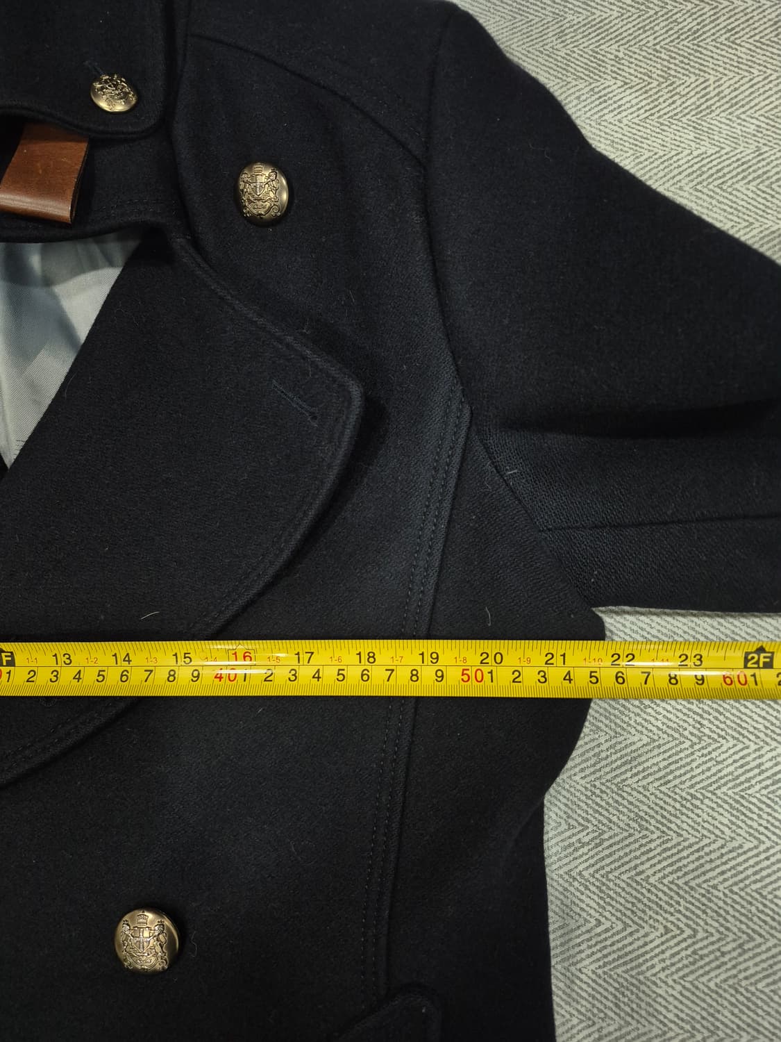 지오지아 앤드지 더블코트 남성 105사이즈 상품이미지8