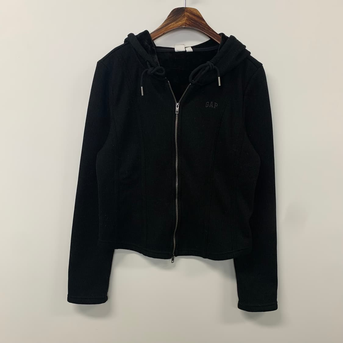 Gap 갭 코듀로이 블랙 후드집업 상품이미지2