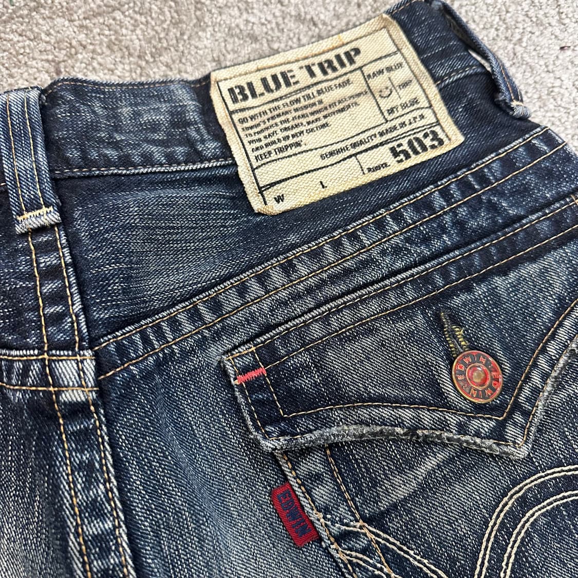 에드윈 블루트립503 부츠컷(30) 상품이미지3