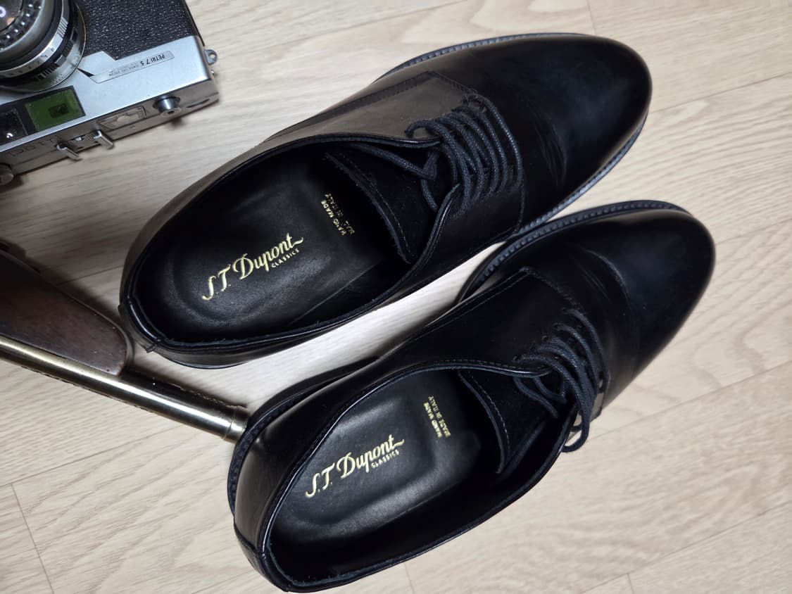 (5분 착용)(ITALY)S.T.DUPONT 클래식 더비 구두 5홀  상품이미지2