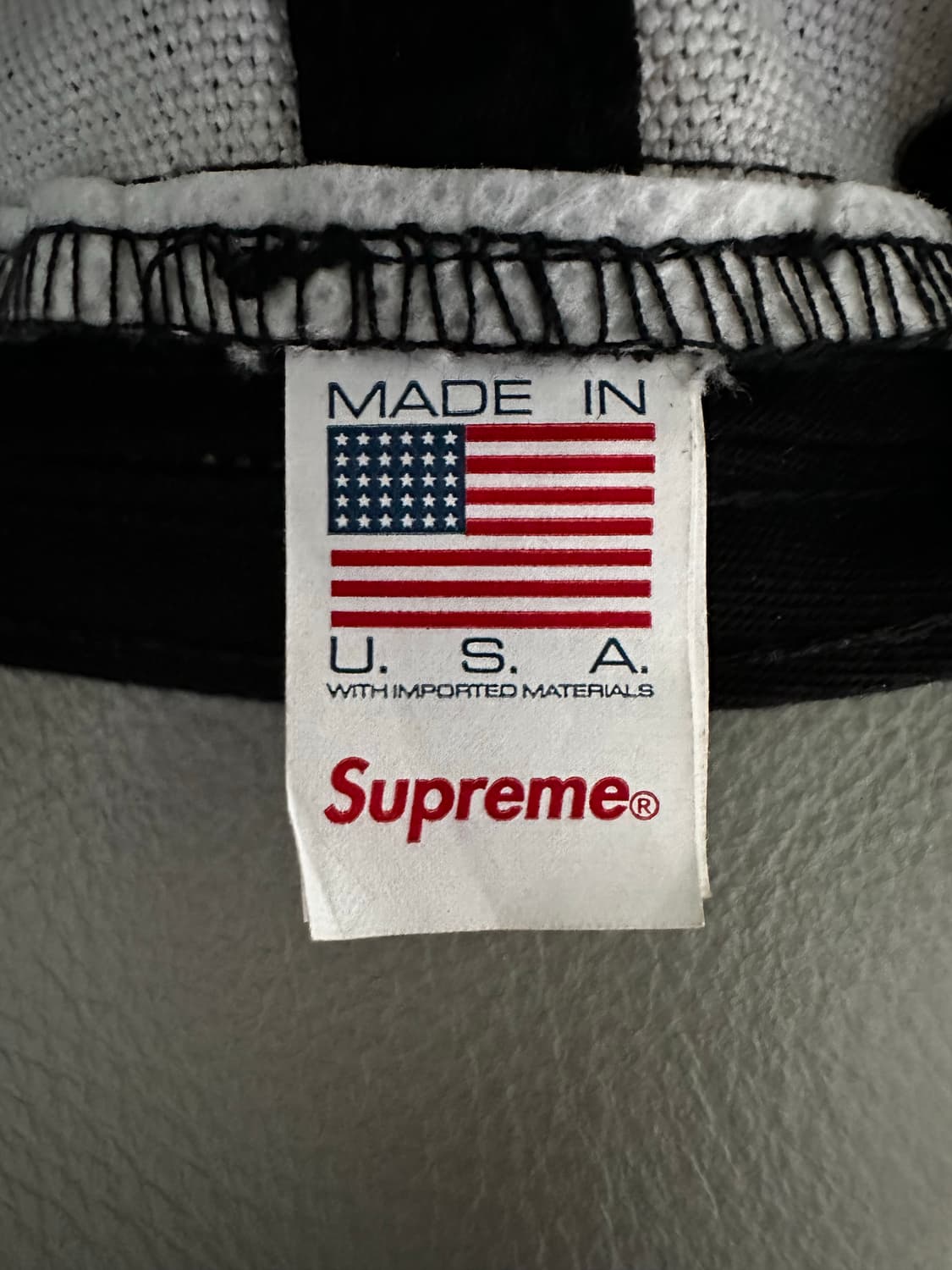 슈프림 피그먼트 S 로고 모자 상품이미지3