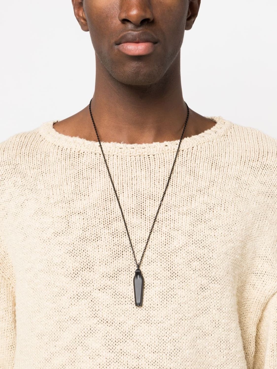 릭오웬스 SARCOPHAGUS 목걸이/블랙 상품이미지4