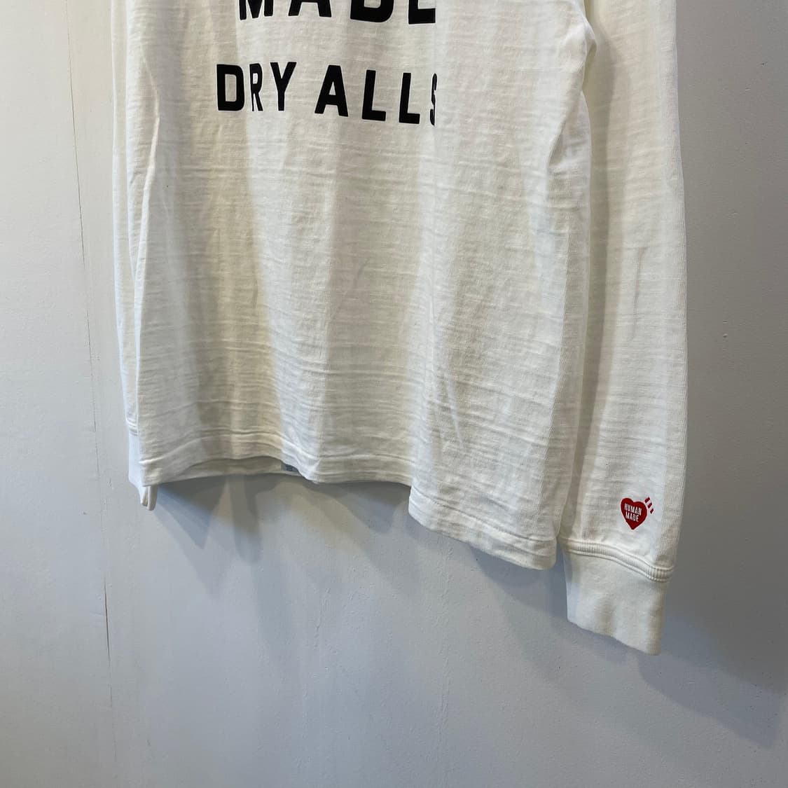 휴먼메이드 로고 롱슬리브 상품이미지4