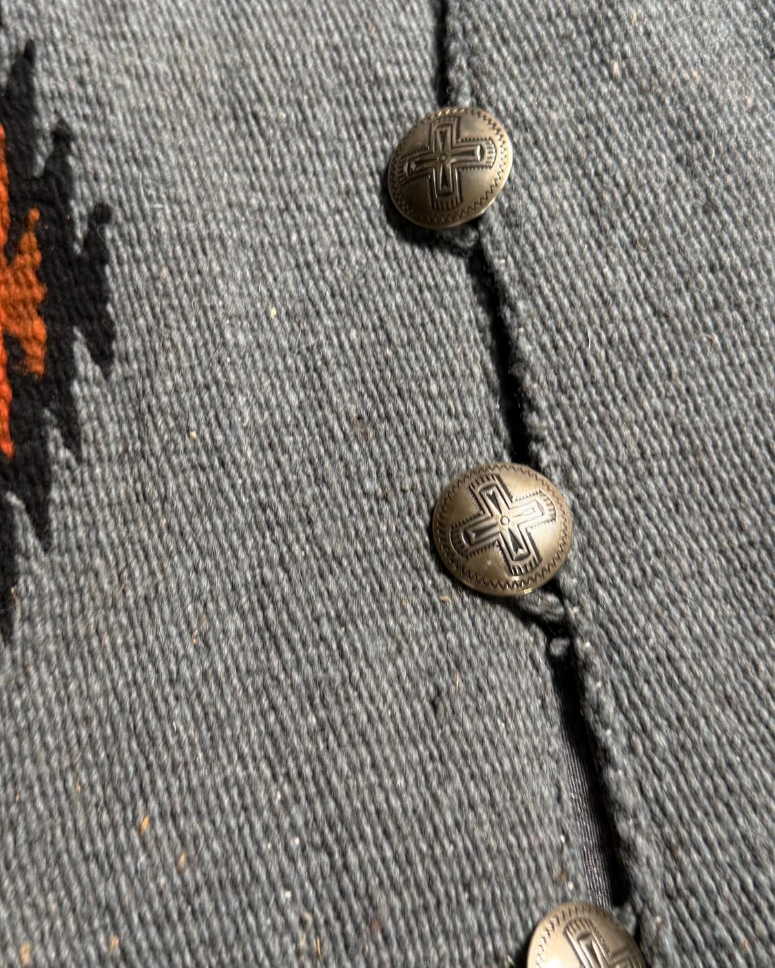 80-90‘s 몰리나 치마요 울 베스트 XS 상품이미지4