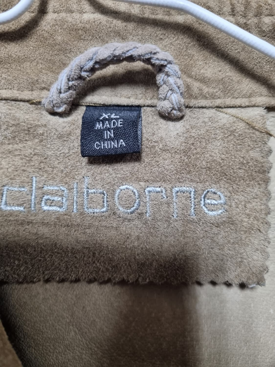 CLAIBORNE 남성 스웨이드 가죽 셔츠  상품이미지3