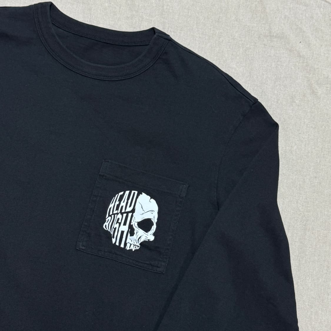 헤드러쉬 프린팅 롱슬리브 M 상품이미지3