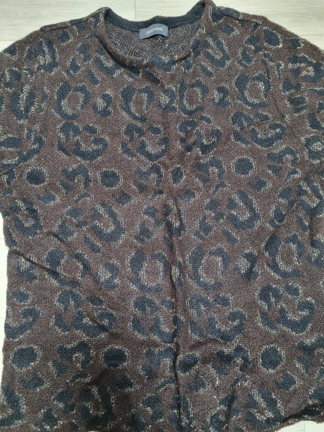 듀드나인 모헤어 니트 L 호피 상품이미지1