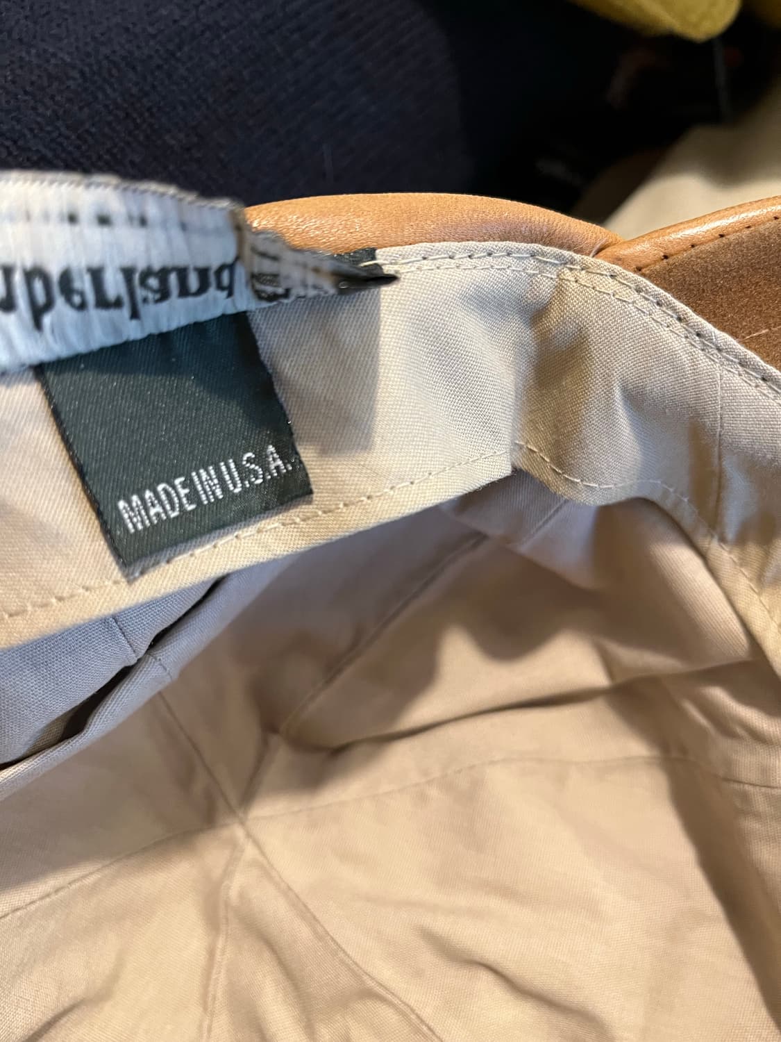 빈티지 90s 팀버랜드 레더 6-panel 상품이미지6