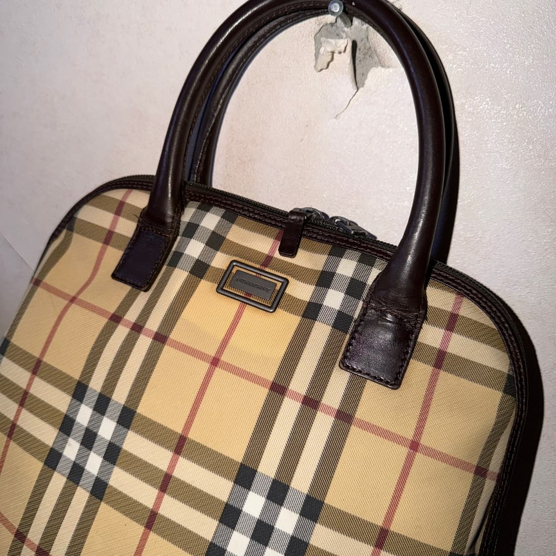 빈티지 버버리 노바체크 토트 상품이미지1