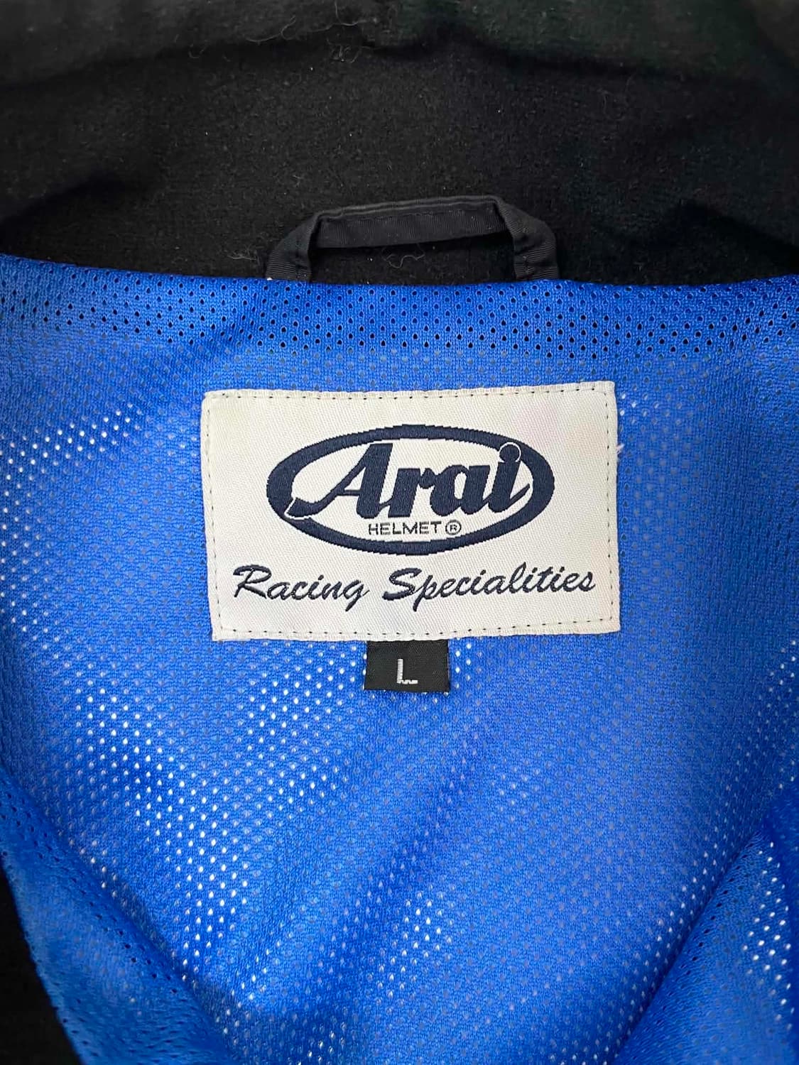 [L] Arai 아라이 구형 레이싱 윈드브레이커 자켓 바람막이 블랙 상품이미지4
