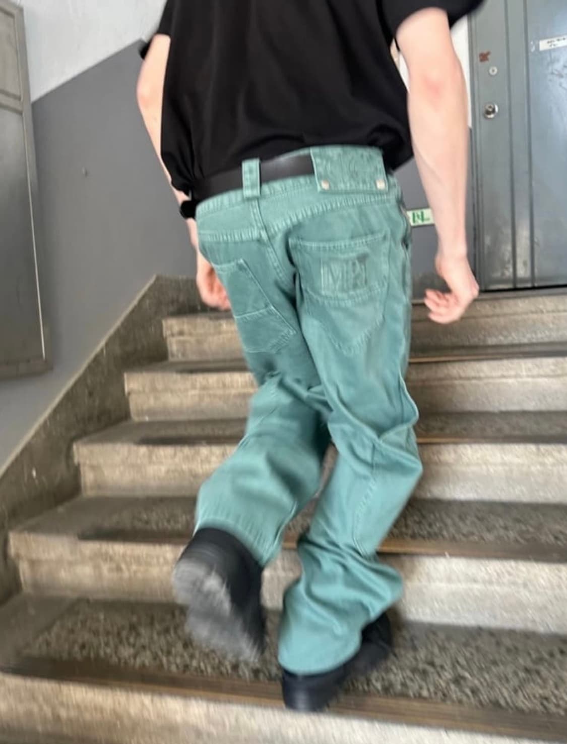 구합니다! MPa CALF POCKET PANTS EMERALD 상품이미지1