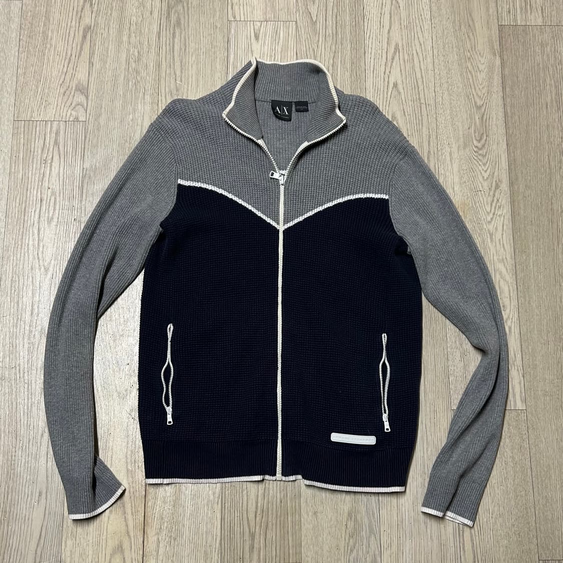 알마니 국문 정품 집업 가디건 m 상품이미지1