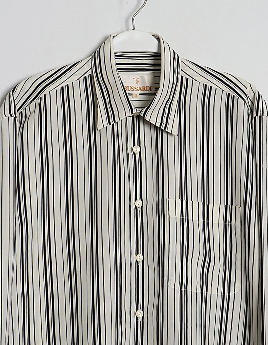 TRUSSARDI Stripe Poly Shirts 상품이미지2
