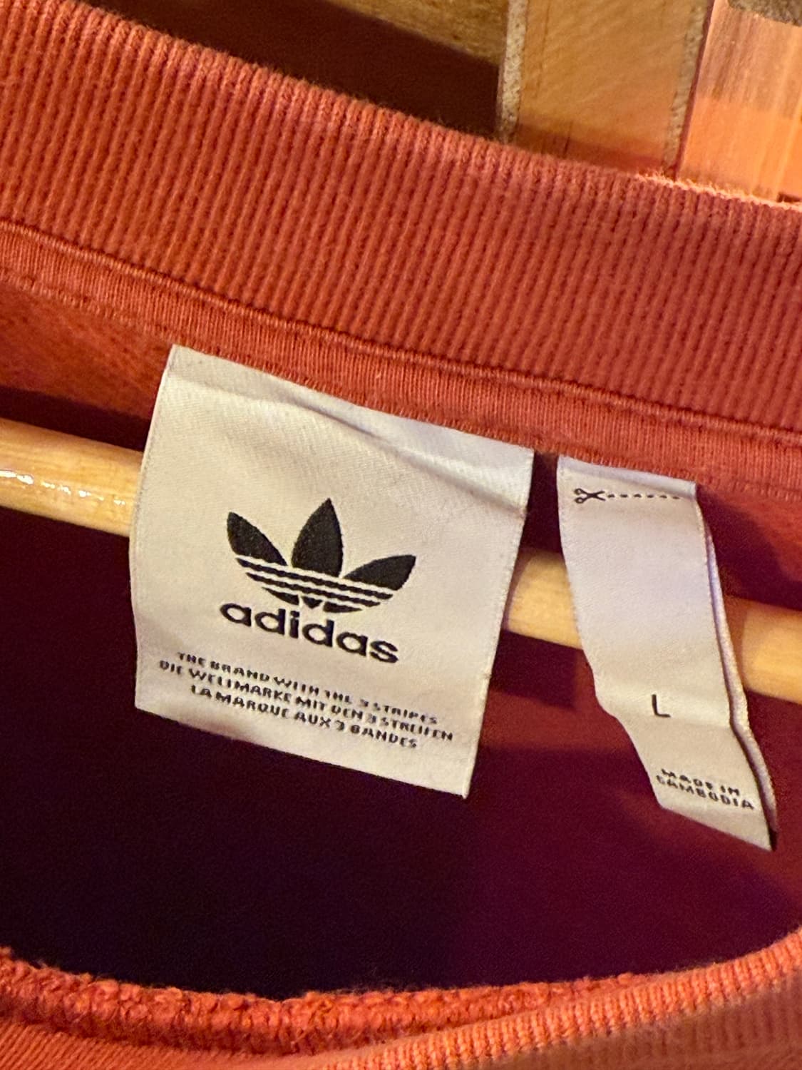 아디다스 빅로고 맨투맨 상품이미지2