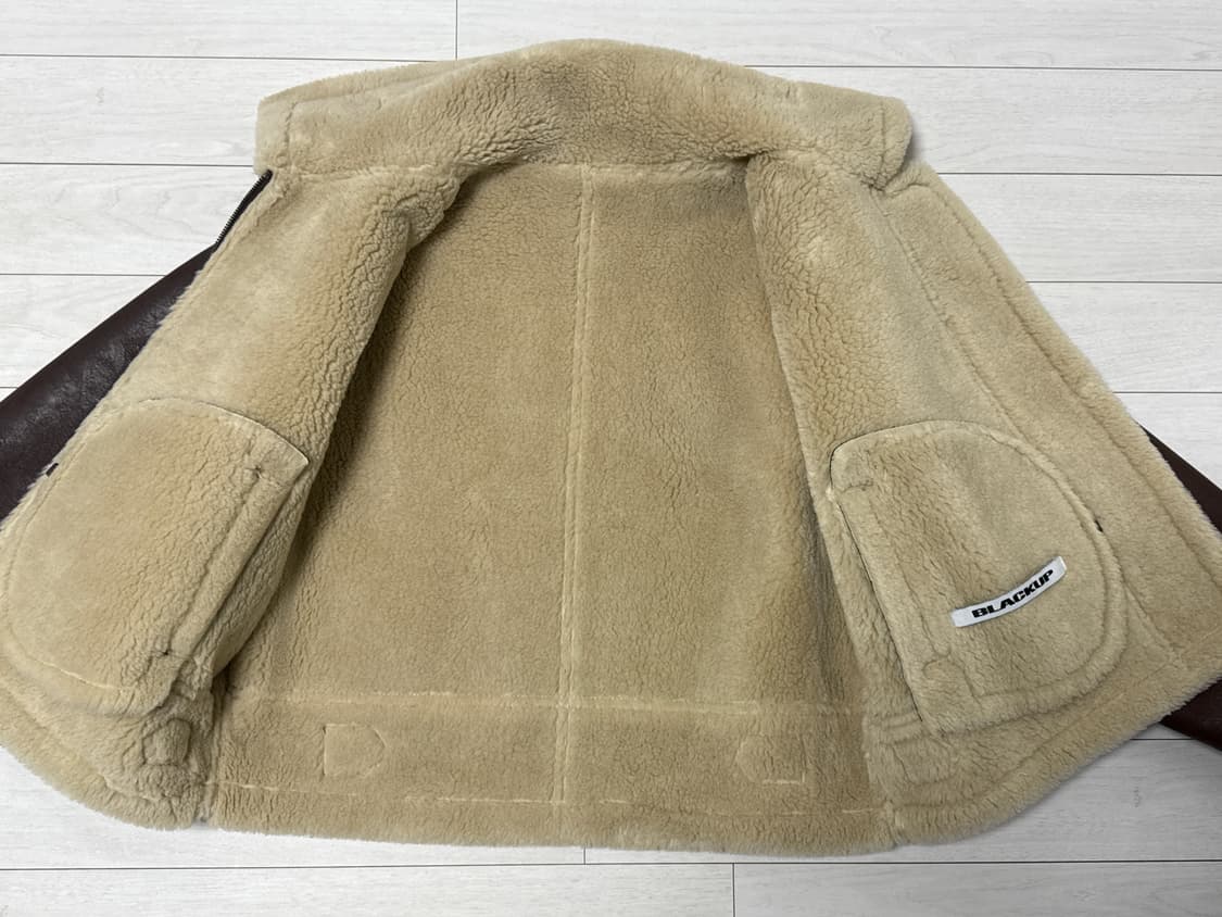 블랙업 라메스 무스탕 (blackup) 상품이미지8