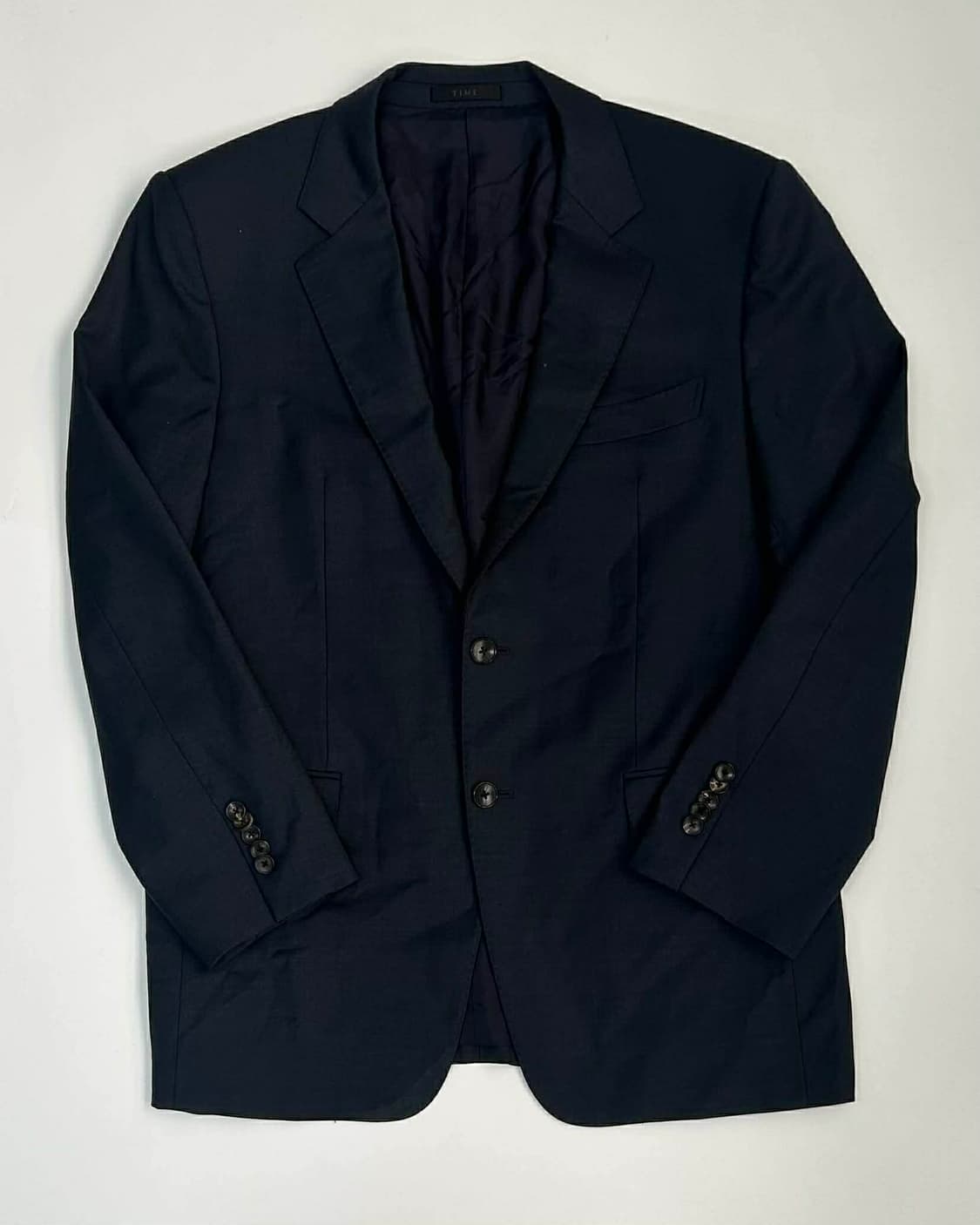 [52] 타임 옴므 20년 신형 한섬 울 블렌드 네이비 블레이져 자켓 상품이미지1