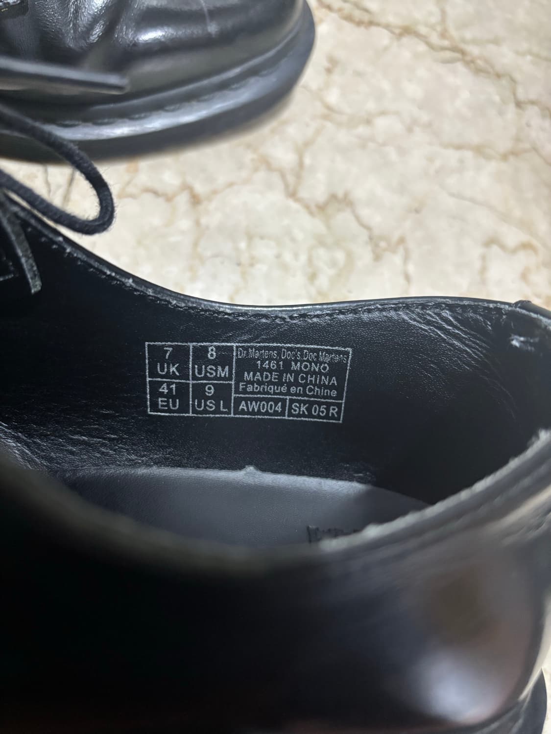 닥터마틴 1461 모노 블랙 상품이미지3