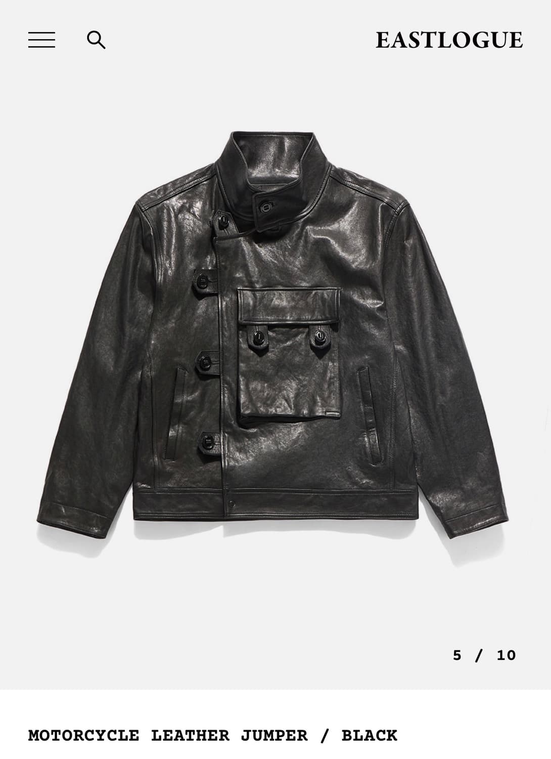 이스트로그 모터사이클 레더 m  상품이미지1