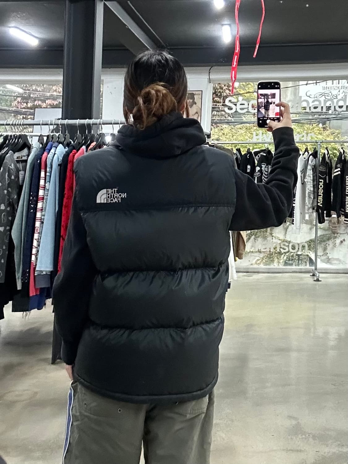 노스페이스 눕시 700 패딩 베스트 상품이미지3