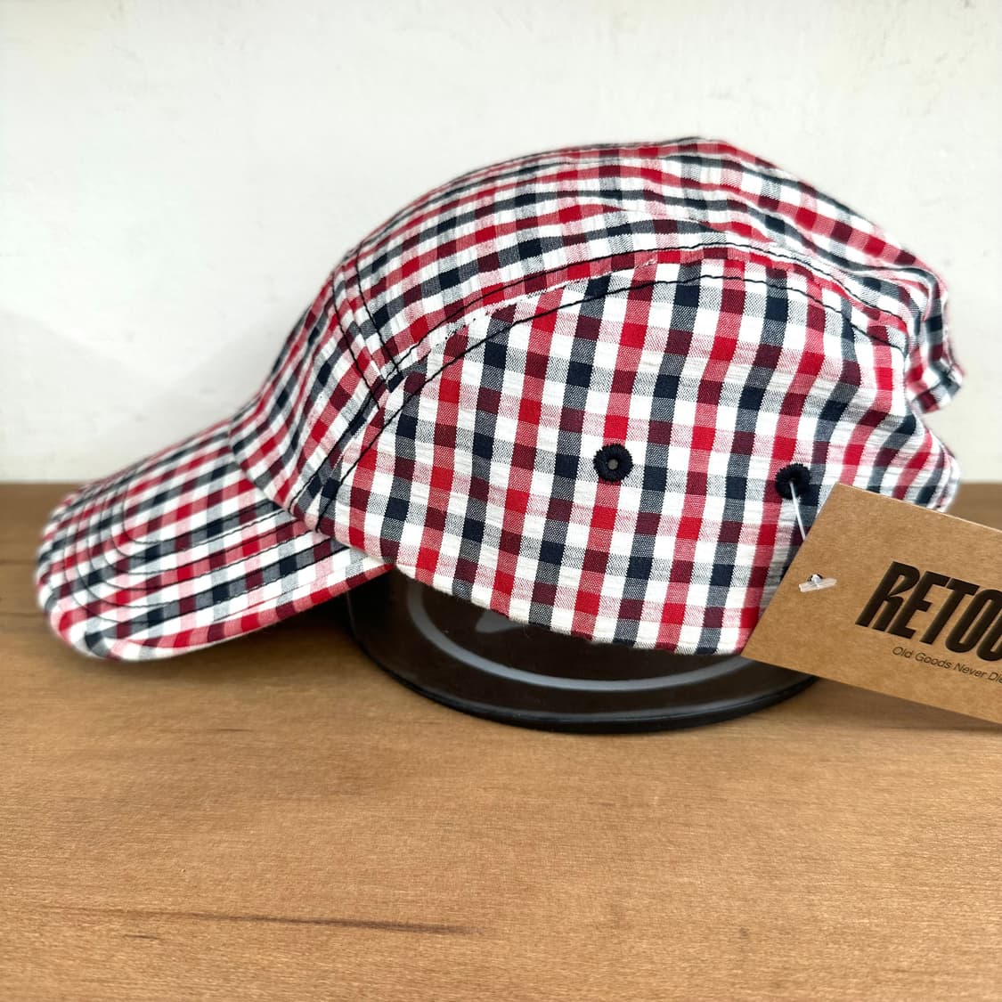 나이키 시어서커 깅엄체크 캡 상품이미지4