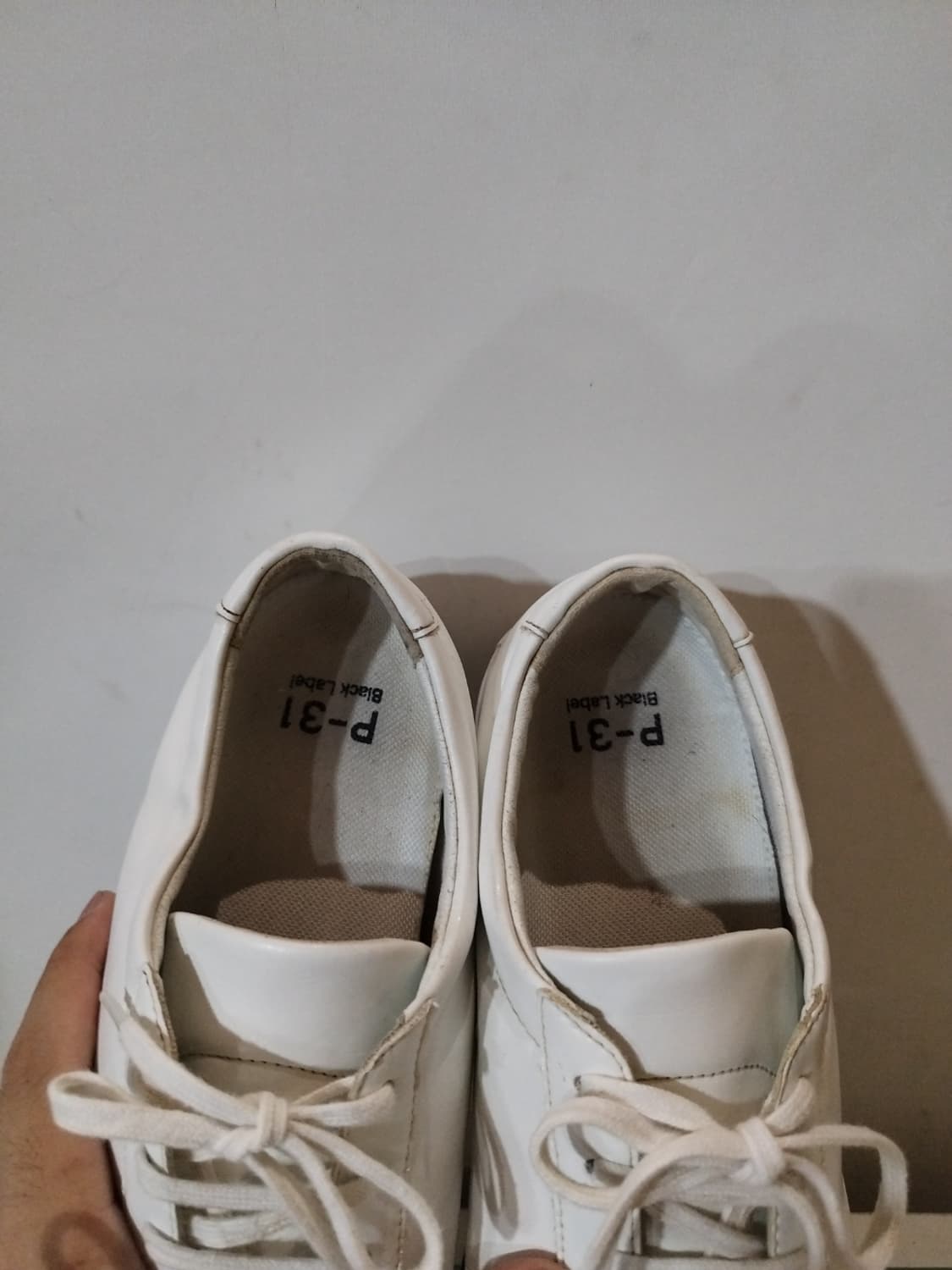 45 270mm P-31 스니커즈 블랙라벨 화이트 상품이미지6