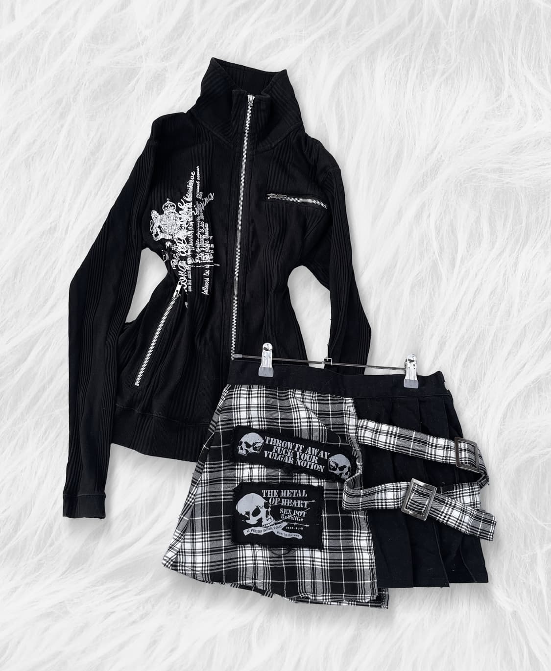 Punk zip-up 상품이미지2