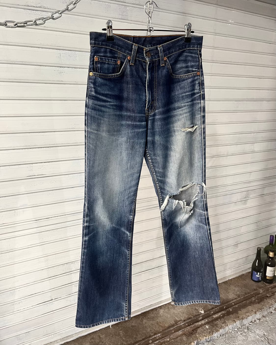 90s Levi’s 517 flare jean 상품이미지5