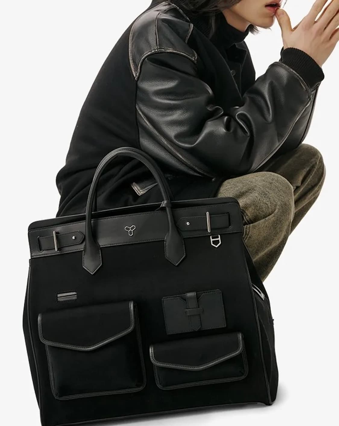 모이에토이 파리스 느베르 메르 43 토트백 크로스백 블랙 상품이미지1