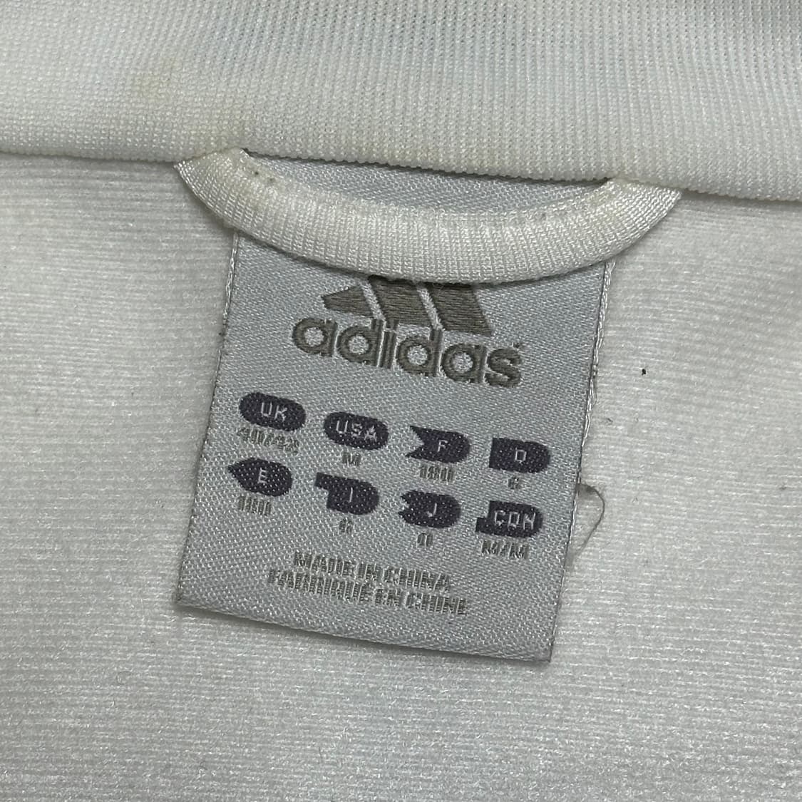 M 아디다스 독일 국대 벤츠 화이트 트랙탑  상품이미지4