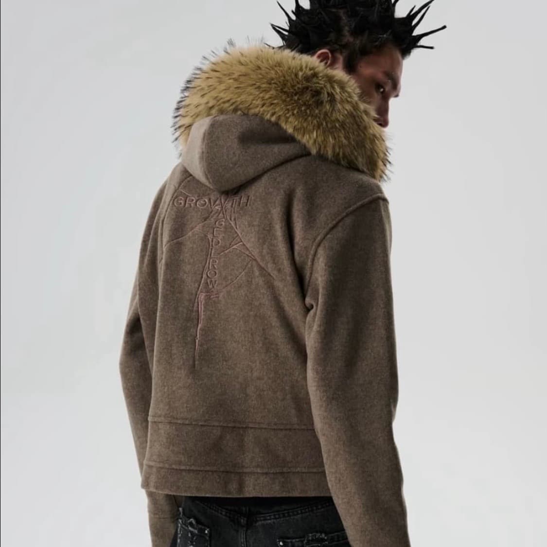 Detachable Fur Fleece Hoodie 퍼 후드집업 상품이미지4