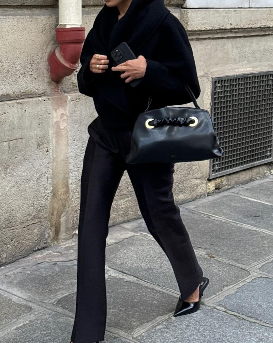 [정품] 올드셀린 아일렛 펄스백 토트백 스몰 상품이미지2