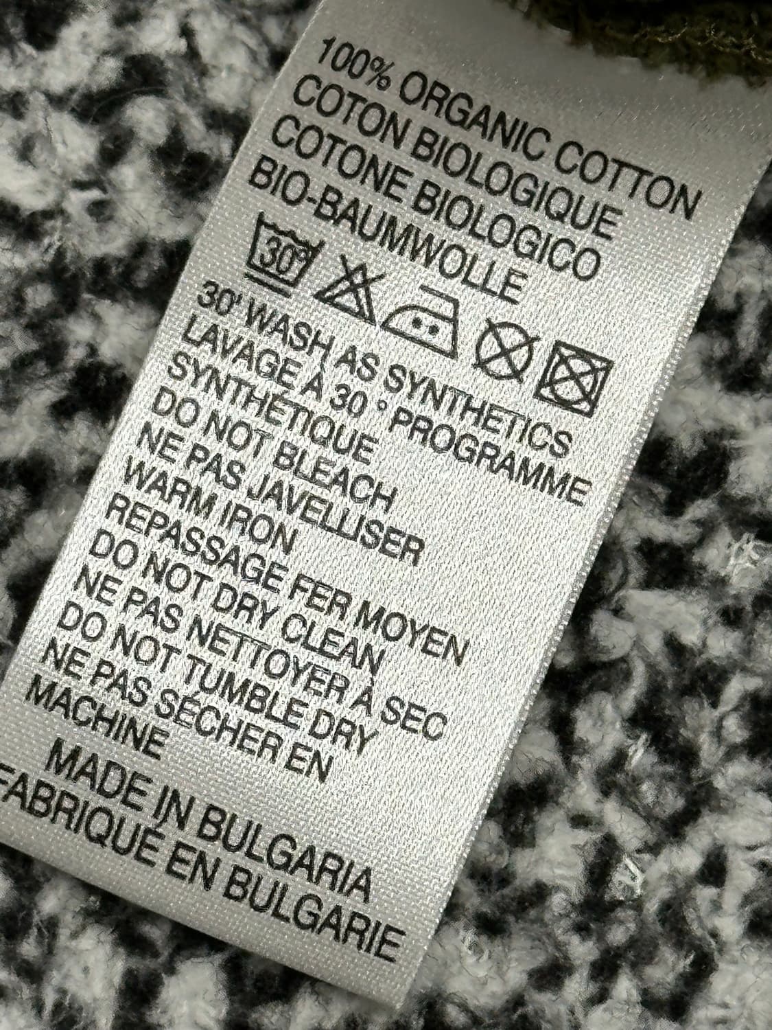 [ 폴스미스 ] 정품 / 남성95 / 카키 맨투맨 상품이미지7