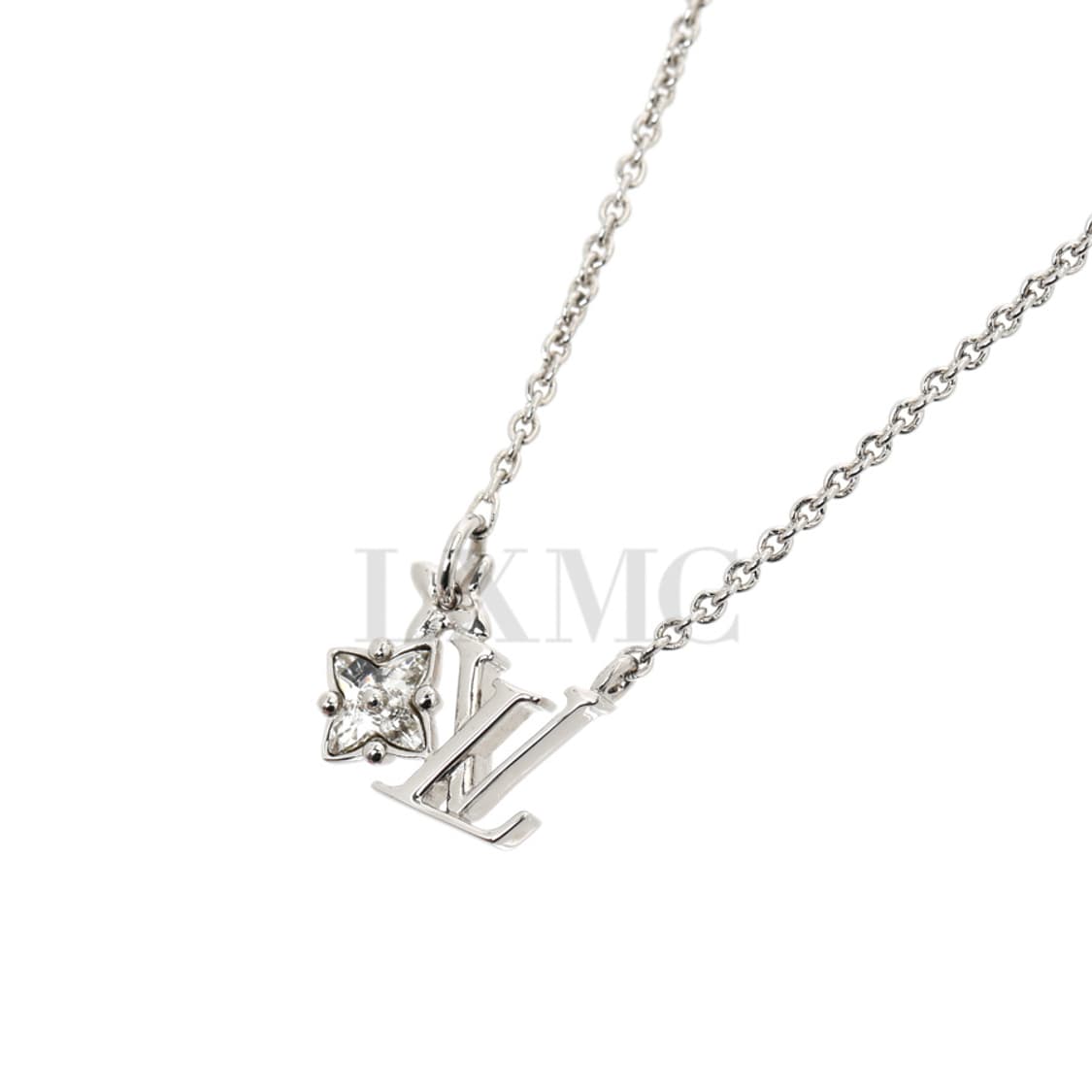 루이비통 룰루그램 목걸이 스틸 LV로고 네크리스 M01050 상품이미지5