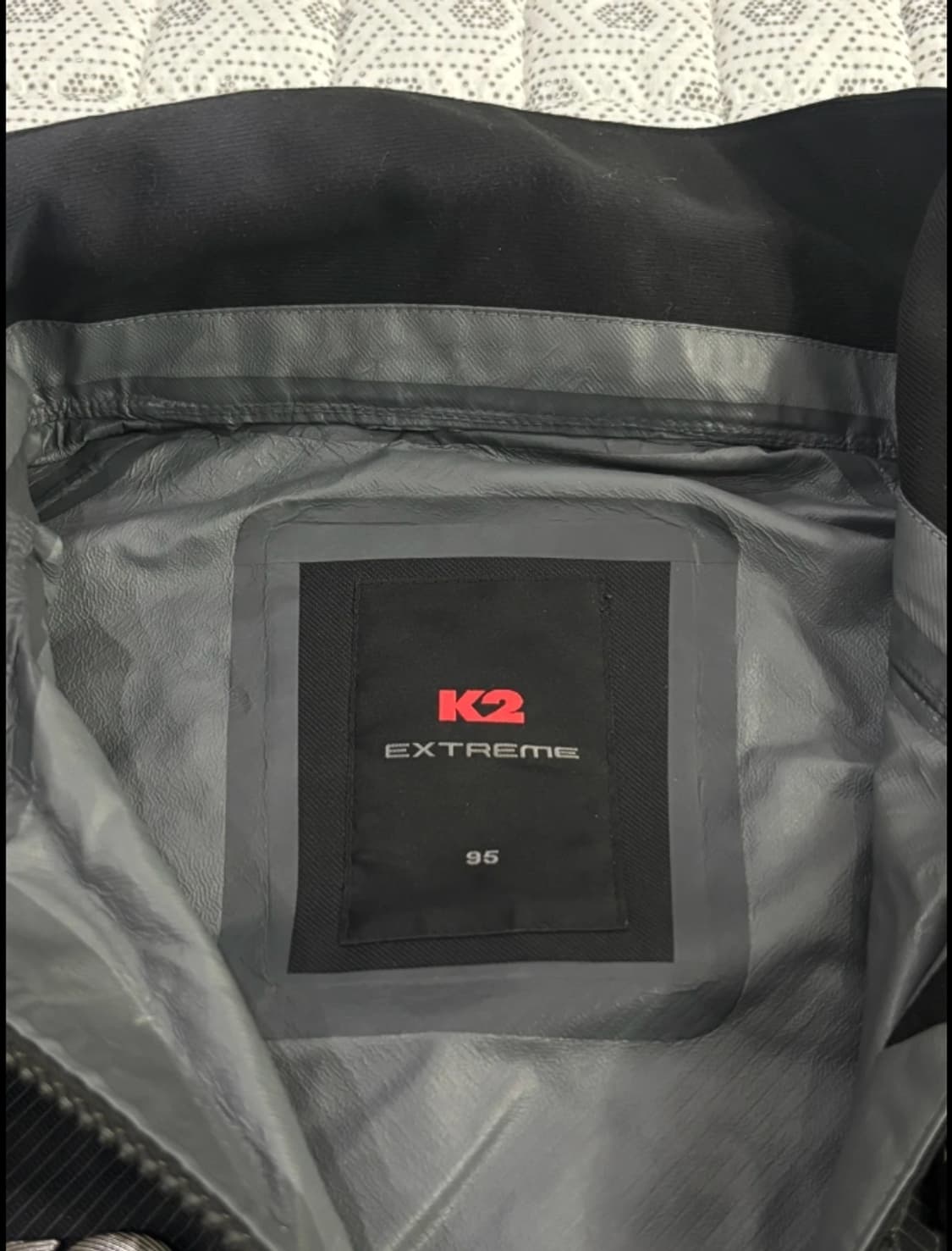 K2 익스트림 남성 점퍼 95 블랙 바람막이 상품이미지4