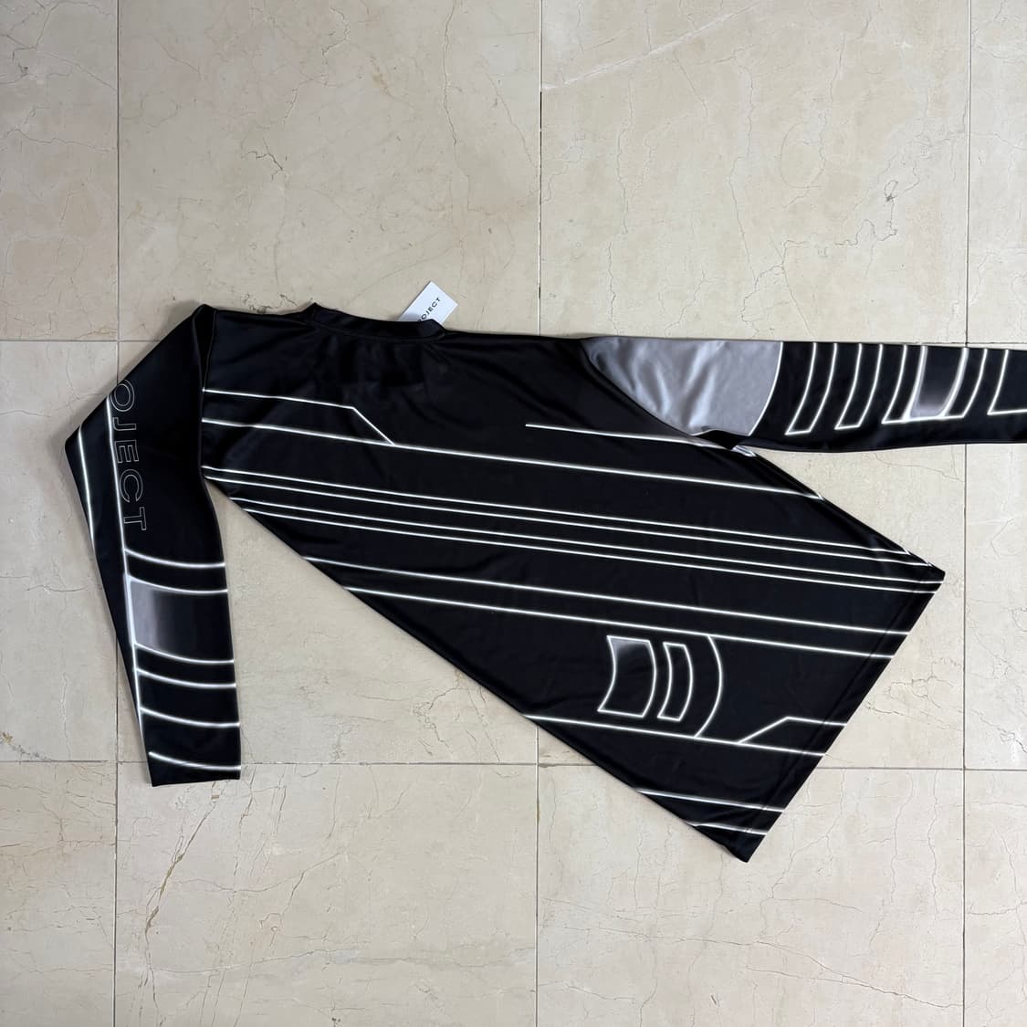 Y/Project draped moto print long sleeve 상품이미지3