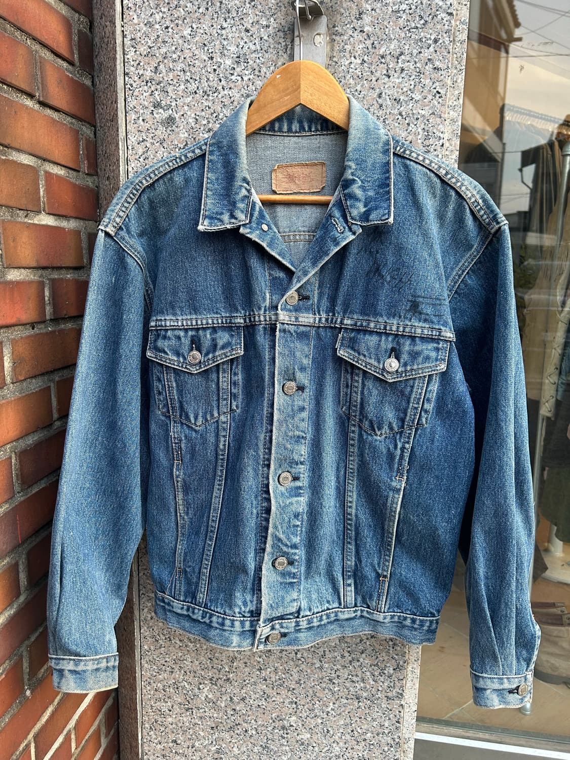 80‘s Levi’s Denim Trucker jacket 상품이미지1