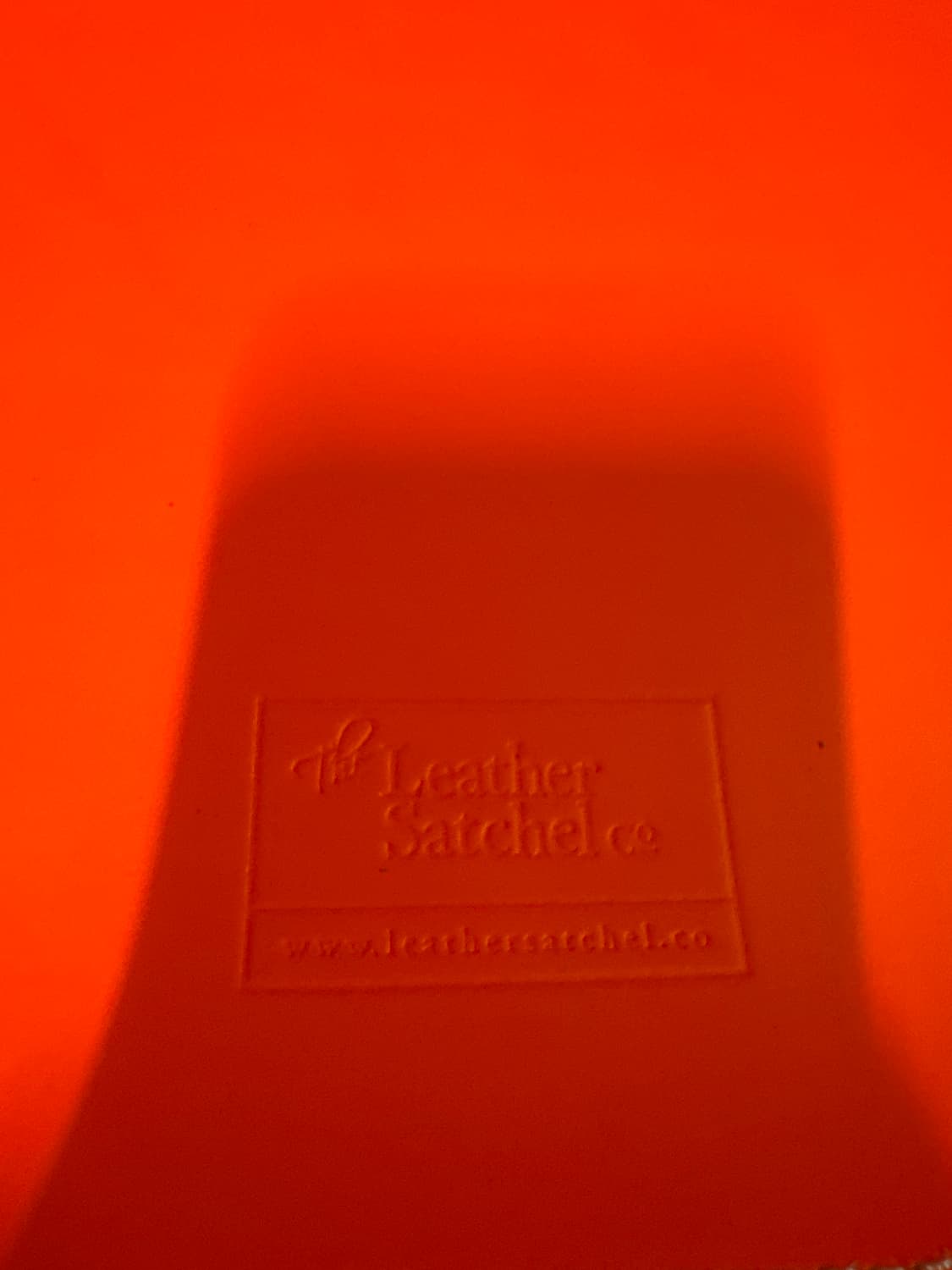 더레더 사첼백 오렌지 상품이미지3