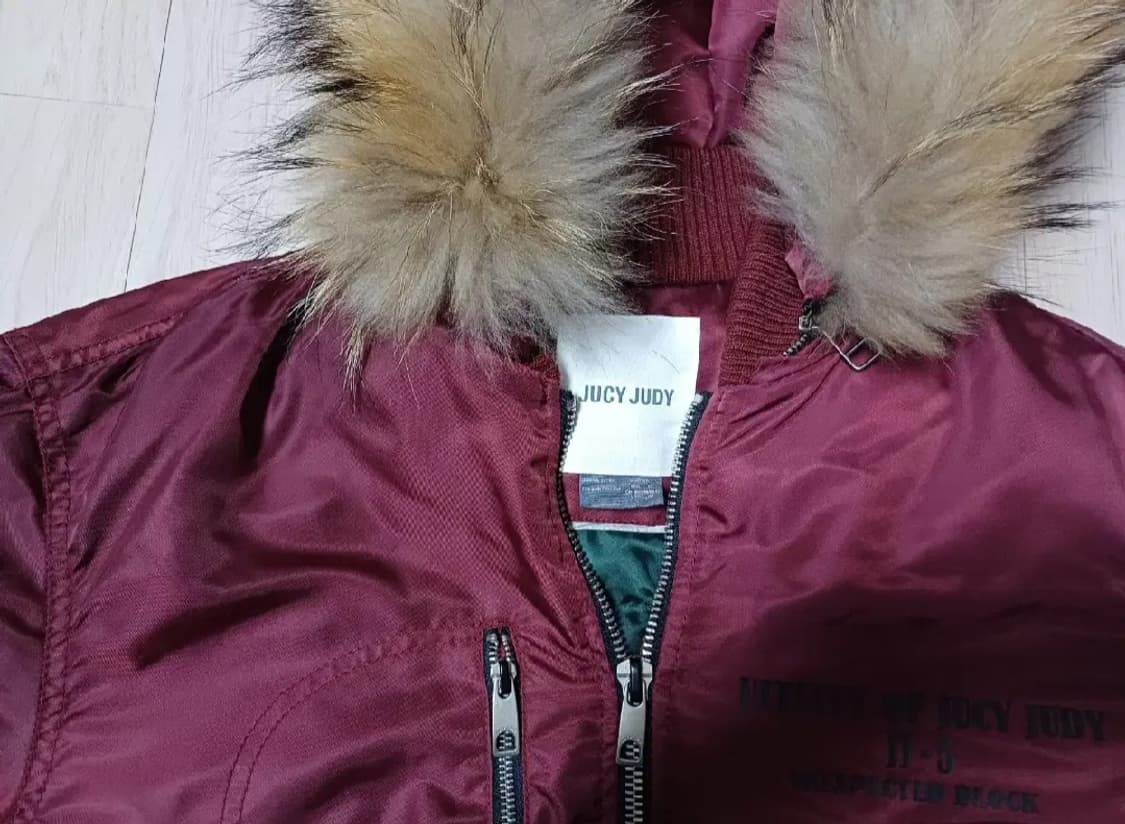 쥬디쥬디 항공 덕다운 패딩 점퍼 상품이미지2