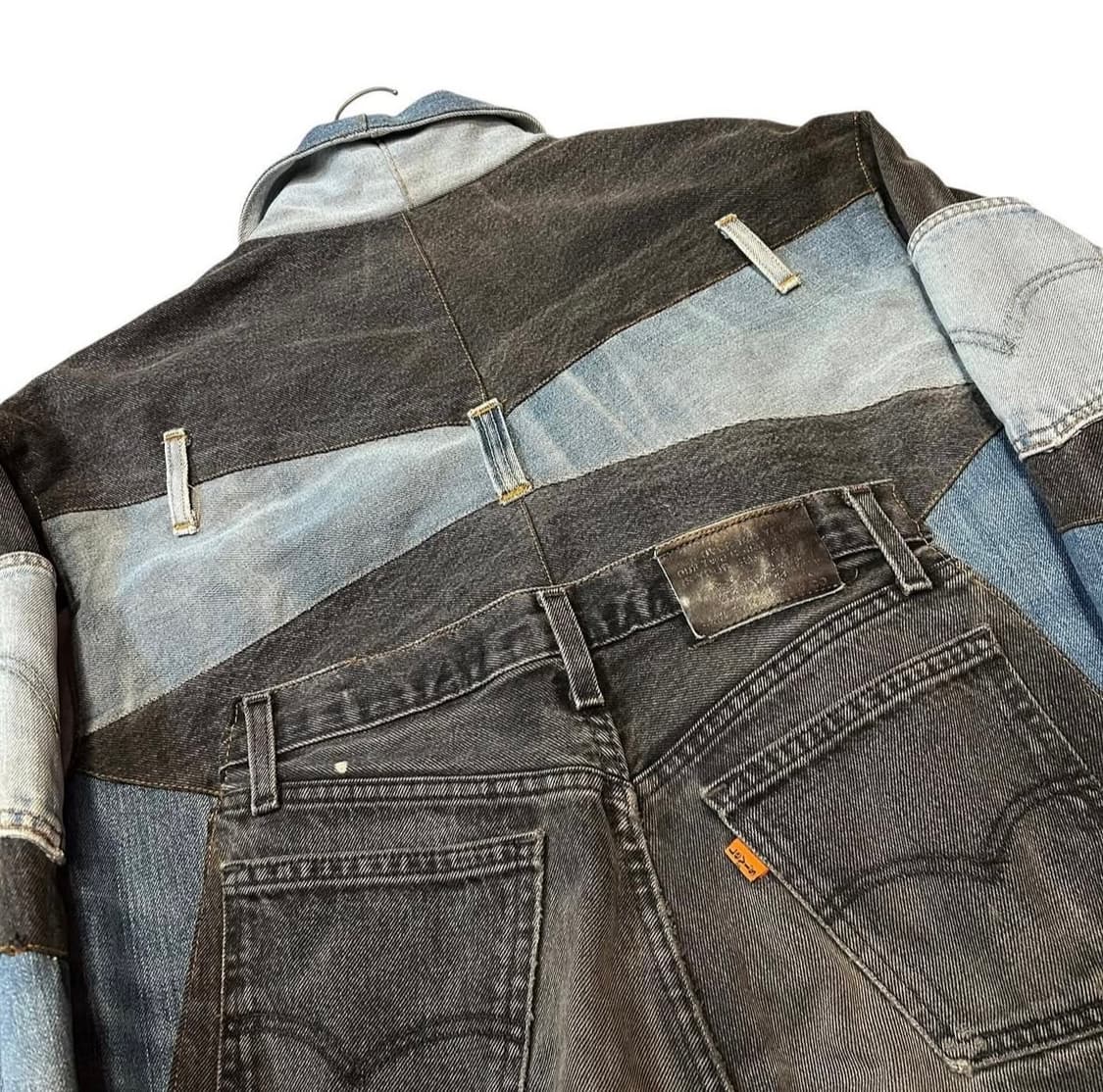 리바이스 패치워크 자켓 L 상품이미지4