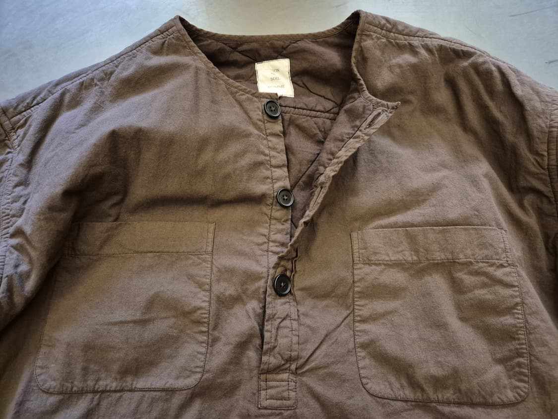 MASON DE SOIL HOMME 패디드 풀오버 상품이미지3