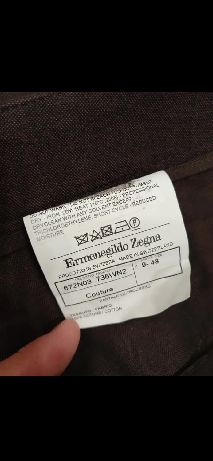 Ermenegildo Zegna COUTURExxxPANTALONE PA 상품이미지10