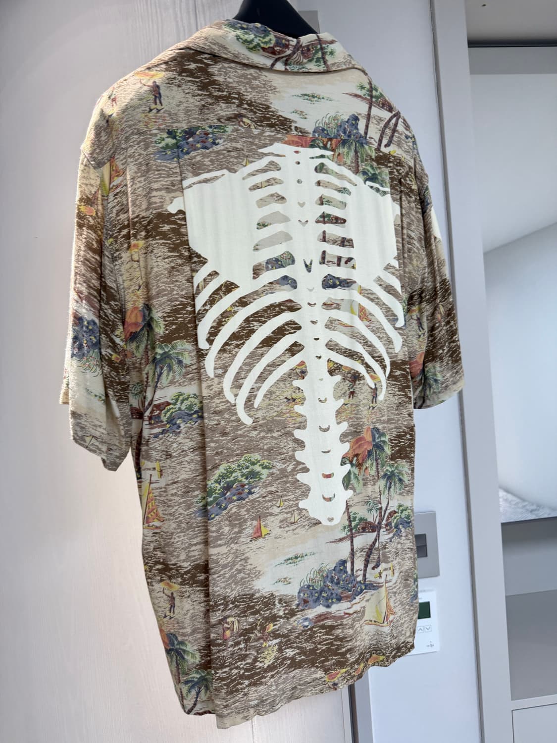 캐피탈 카메하메하 본 알로하 셔츠 브라운 4사이즈 상품이미지2