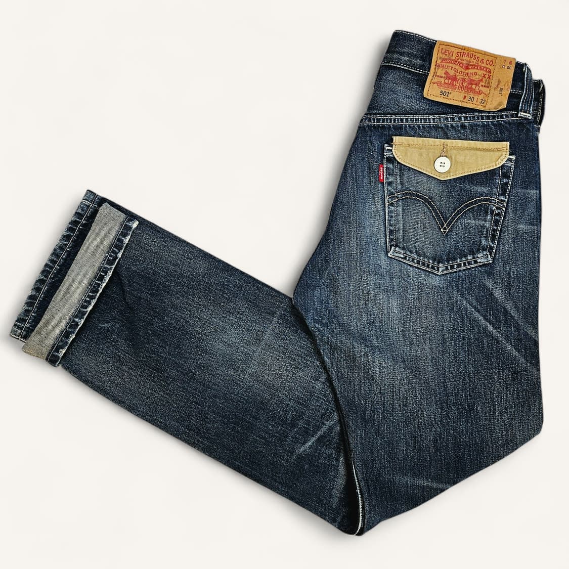 [30X32][리바이스]00's 일본판 501®기무라타쿠야 데님 한정판# 상품이미지3
