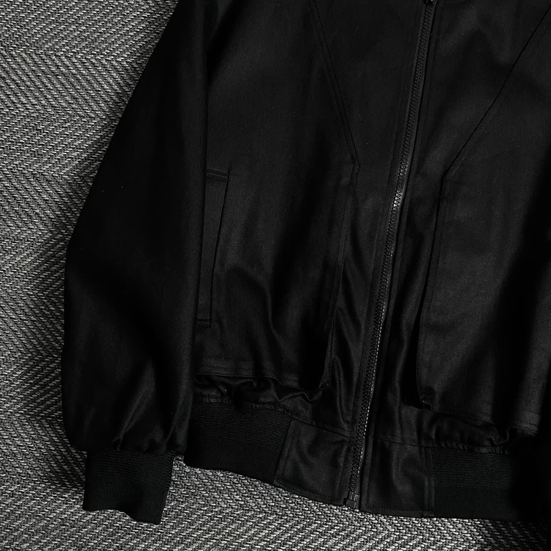 메종미네드 ma-1 플라이트 블루종 블랙o 2833 상품이미지3